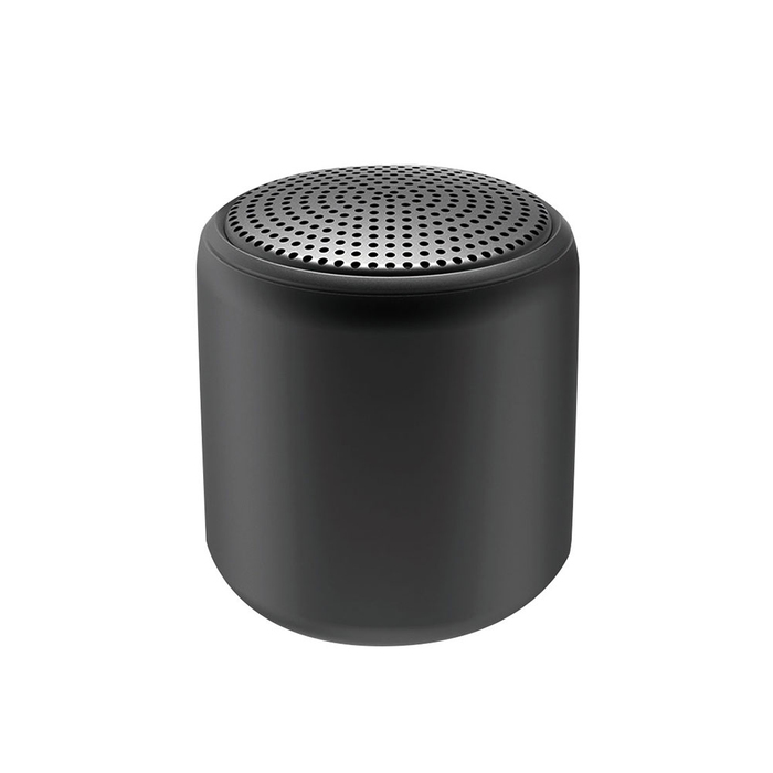 Беспроводная Bluetooth колонка Fosh, черная-S для нанесения логотипа