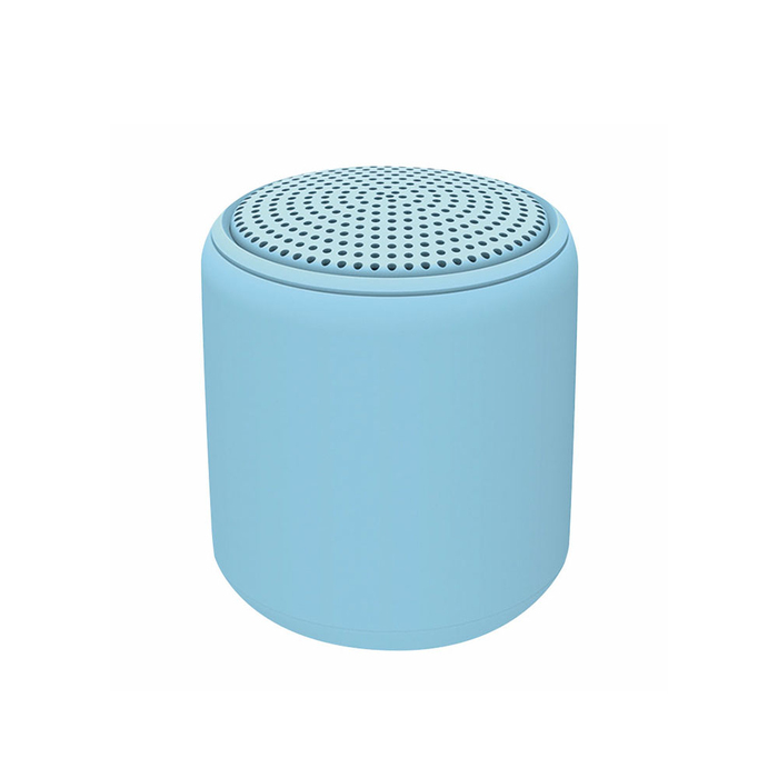 Беспроводная Bluetooth колонка Fosh, голубая-S для нанесения логотипа