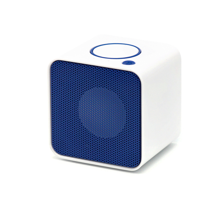 Беспроводная Bluetooth колонка Bolero, синий для нанесения логотипа