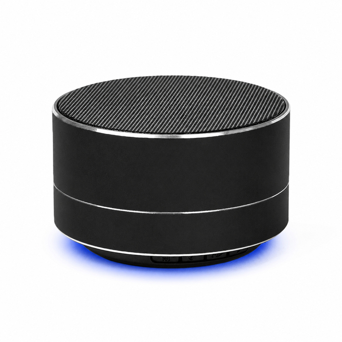 Беспроводная Bluetooth колонка MuzOn, черная для нанесения логотипа