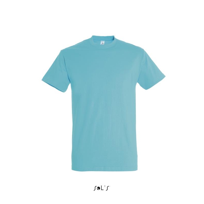 Фуфайка (футболка) IMPERIAL мужская,Бирюзовый XXL для нанесения логотипа