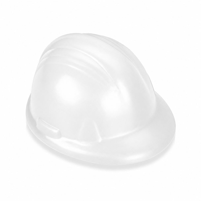 Антистресс Helm, белый для нанесения логотипа