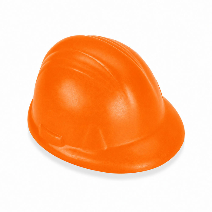 Антистресс Helm, оранжевый для нанесения логотипа