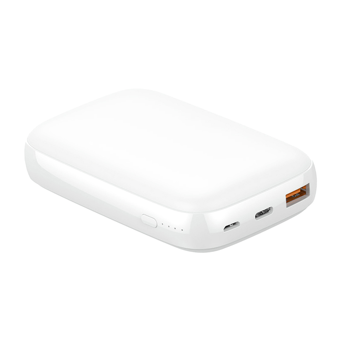 Внешний аккумулятор Galaxy QC&PD с функцией быстрой зарядки, 10000 mah, белый для нанесения логотипа