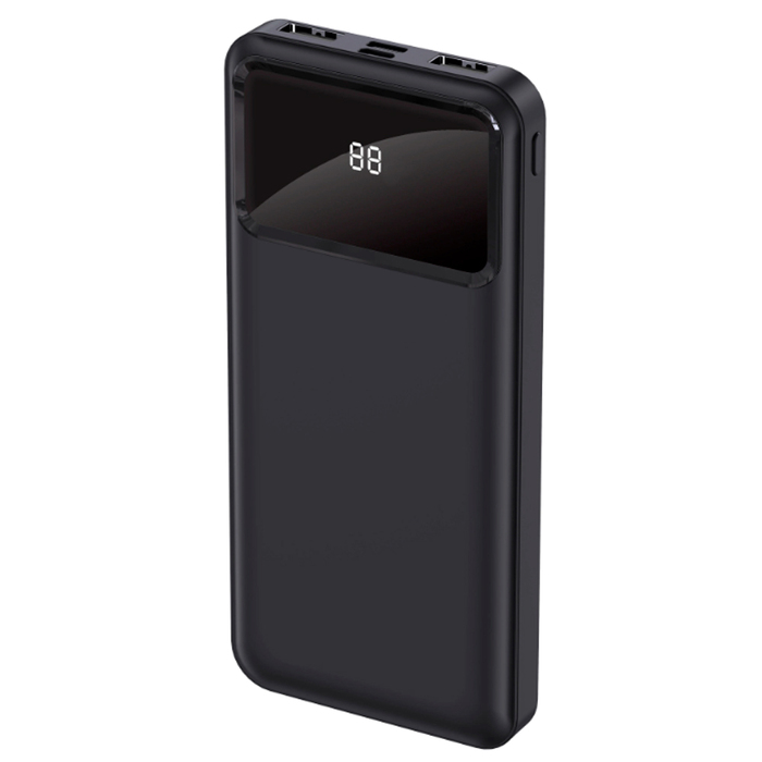 Внешний аккумулятор Cypher 10000 Mah, черный для нанесения логотипа