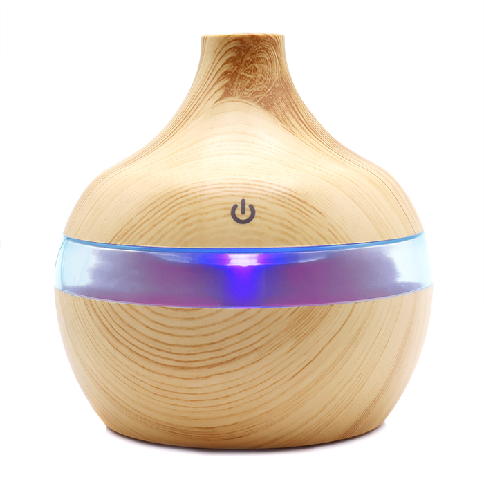 Светодиодный USB арома увлажнитель Holz для нанесения логотипа