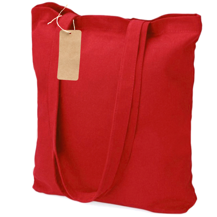 Сумка хозяйственная Bagsy easy To Go 105 г/м2, красная для нанесения логотипа