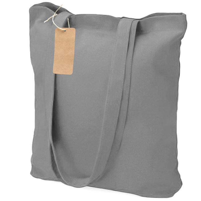 Сумка хозяйственная Bagsy easy To Go 105 г/м2, тёмно-серая для нанесения логотипа