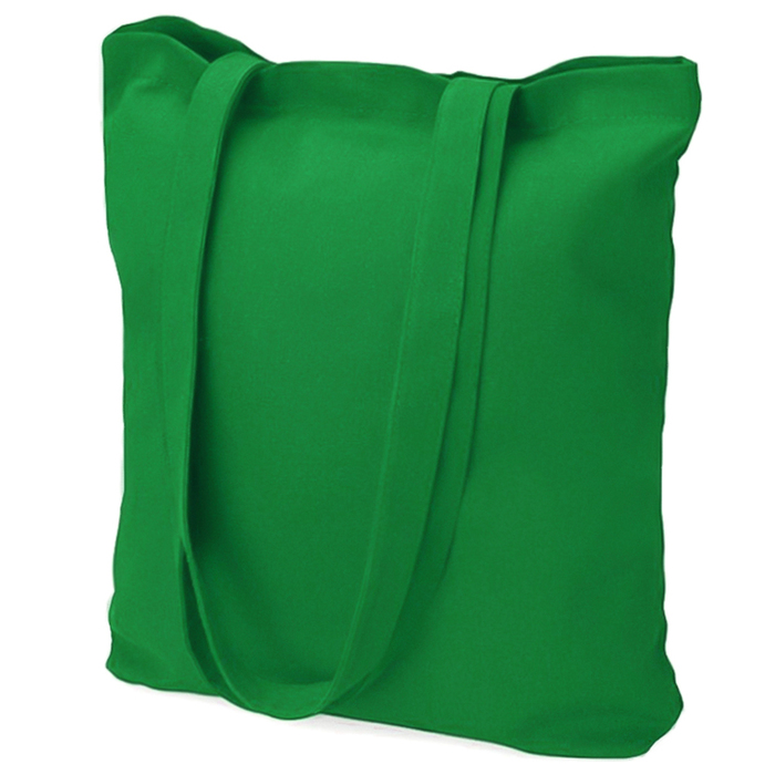 Сумка хозяйственная  Bagsy Super 220 г/м2, зелёная для нанесения логотипа