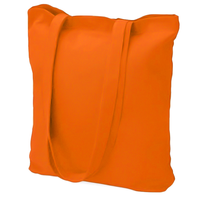 Сумка хозяйственная  Bagsy Super 220 г/м2, оранжевая для нанесения логотипа