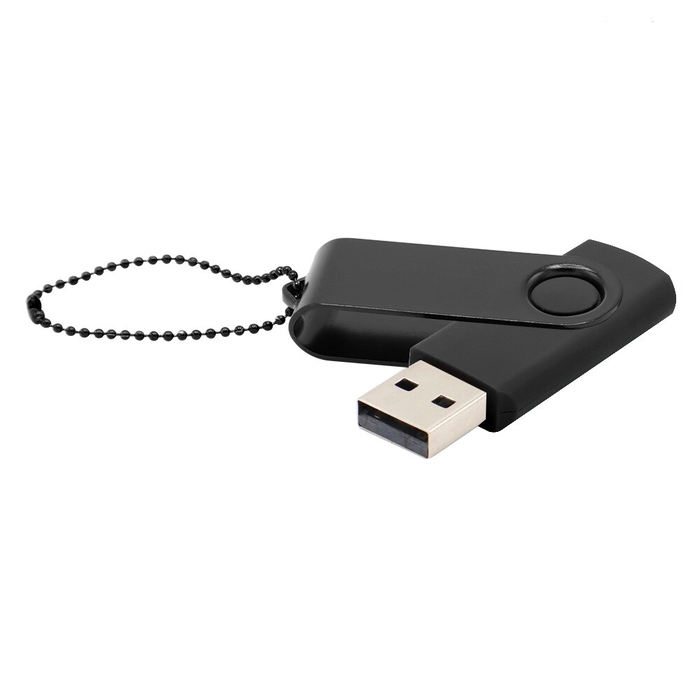 Флешка Designer To Go 2.0 USB 32Gb, черный для нанесения логотипа