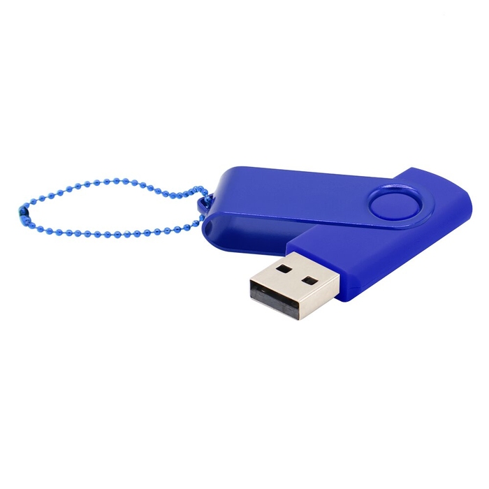 Флешка Designer To Go 2.0 USB 32Gb, синий для нанесения логотипа