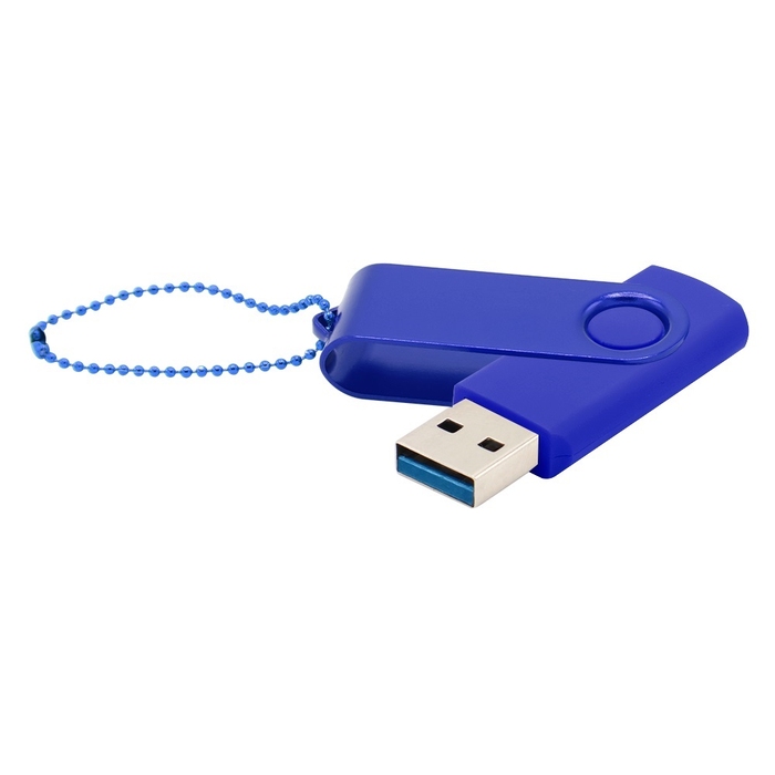 Флешка Designer To Go 3.0 USB 32Gb, синий для нанесения логотипа