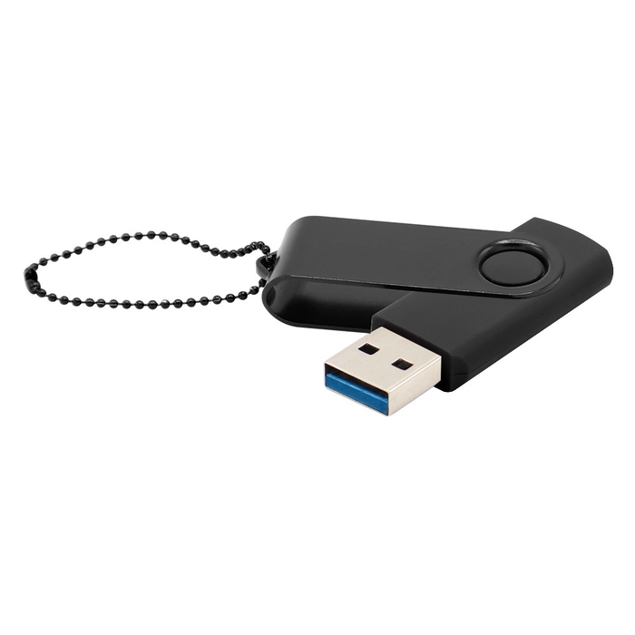 Флешка Designer To Go 3.0 USB 64Gb, черный для нанесения логотипа