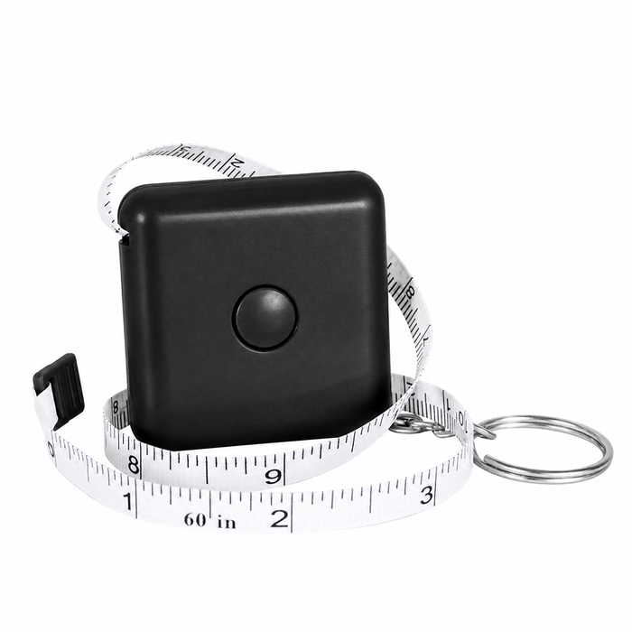 Рулетка Pocket 1,5м, черный для нанесения логотипа