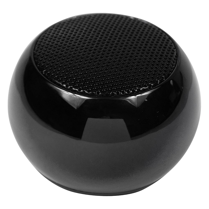Колонка беспроводная MyTone Mini Sound, черный металлик для нанесения логотипа