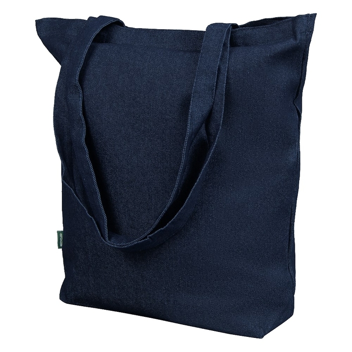 Сумка из джинса Caravan Denim 280, тёмно-синяя для нанесения логотипа