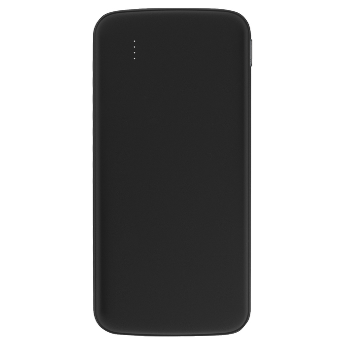Внешний аккумулятор «Universal» 10 000 mAh, черный для нанесения логотипа