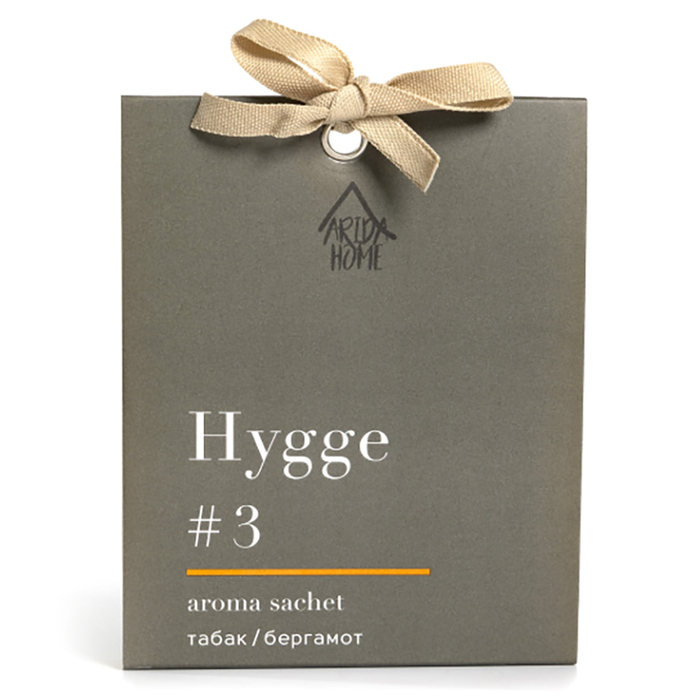 Аромасаше HYGGE #3 Табак/бергамот для нанесения логотипа