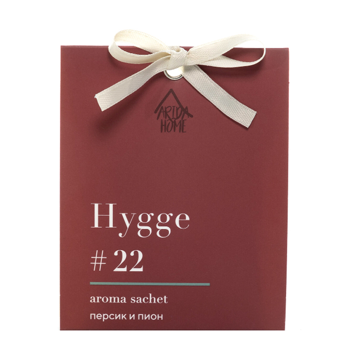 Аромасаше HYGGE #22 Персик и пион для нанесения логотипа