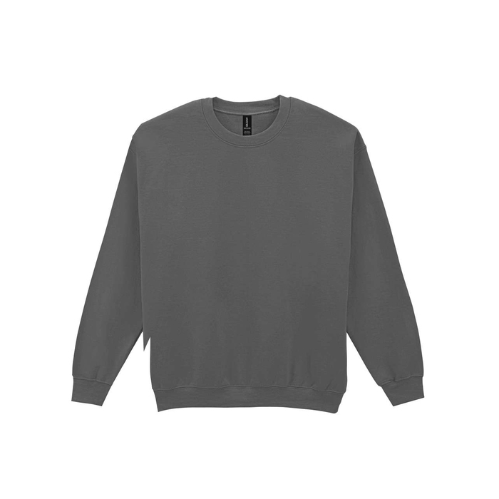 Свитшот HEAVY BLEND, ГРАФИТОВЫЙ 2XL для нанесения логотипа
