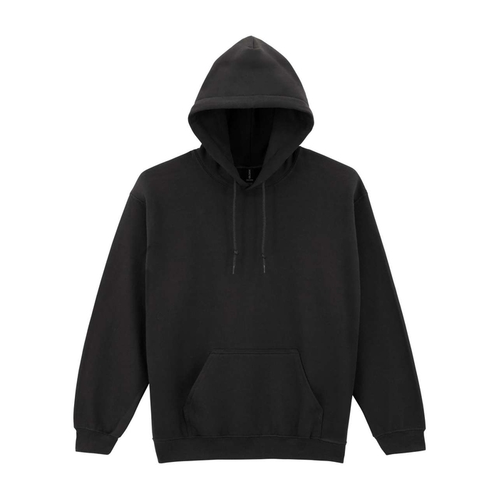 Худи HEAVY BLEND, ЧЕРНЫЙ 2XL для нанесения логотипа