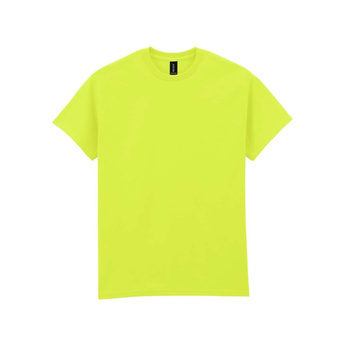 Футболка ULTRA COTTON, ЖЕЛТЫЙ НЕОН S для нанесения логотипа