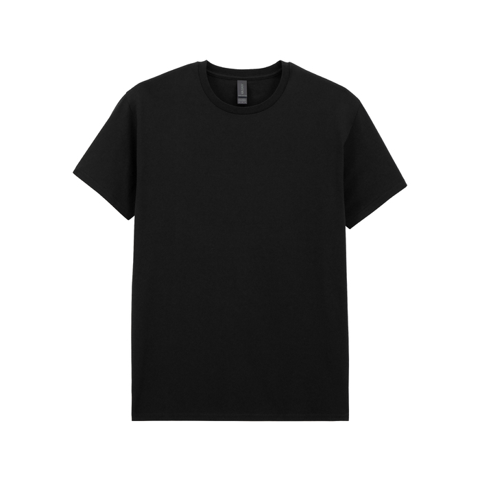 Футболка LIGHT COTTON, ЧЕРНЫЙ XL для нанесения логотипа