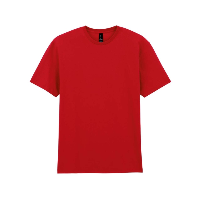 Футболка LIGHT COTTON, КРАСНЫЙ S для нанесения логотипа