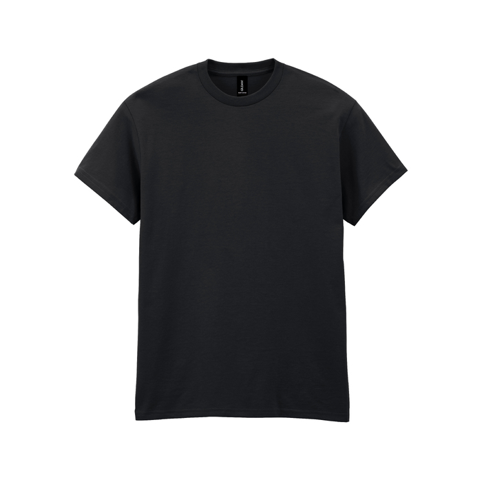 Футболка HEAVY COTTON, ЧЕРНЫЙ 2XL для нанесения логотипа