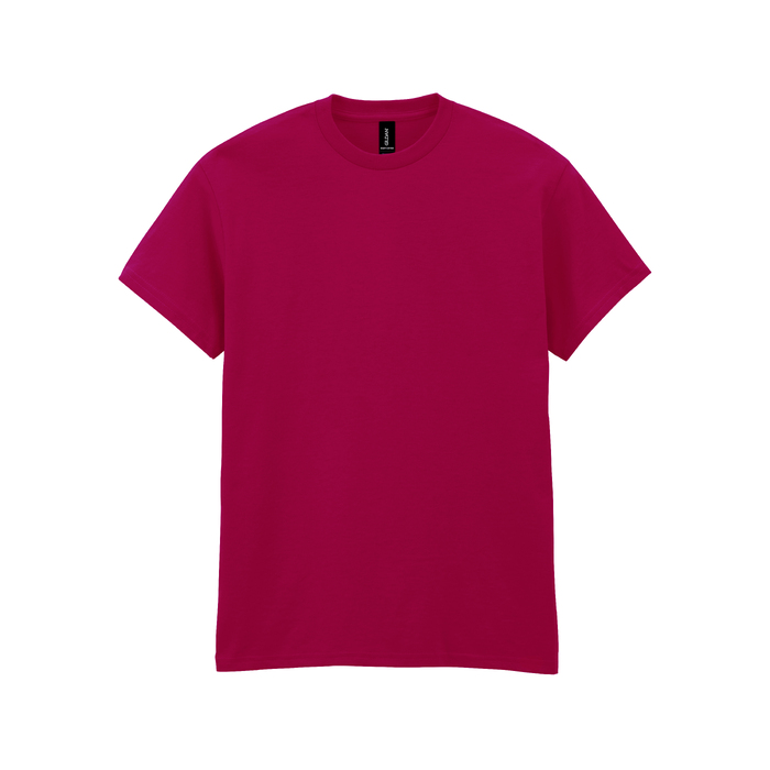 Футболка HEAVY COTTON, ТЕМНО-ВИШНЕВЫЙ 2XL для нанесения логотипа