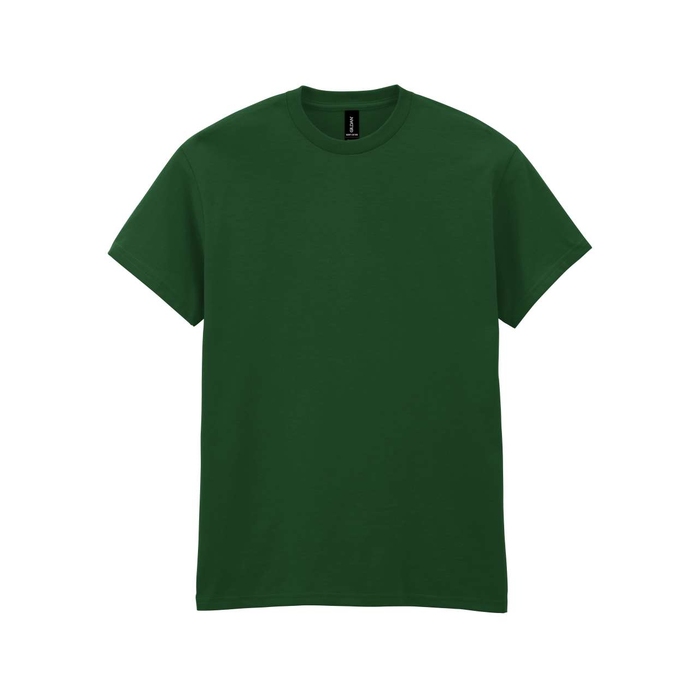 Футболка HEAVY COTTON, ТЕМНО-ЗЕЛЕНЫЙ S для нанесения логотипа