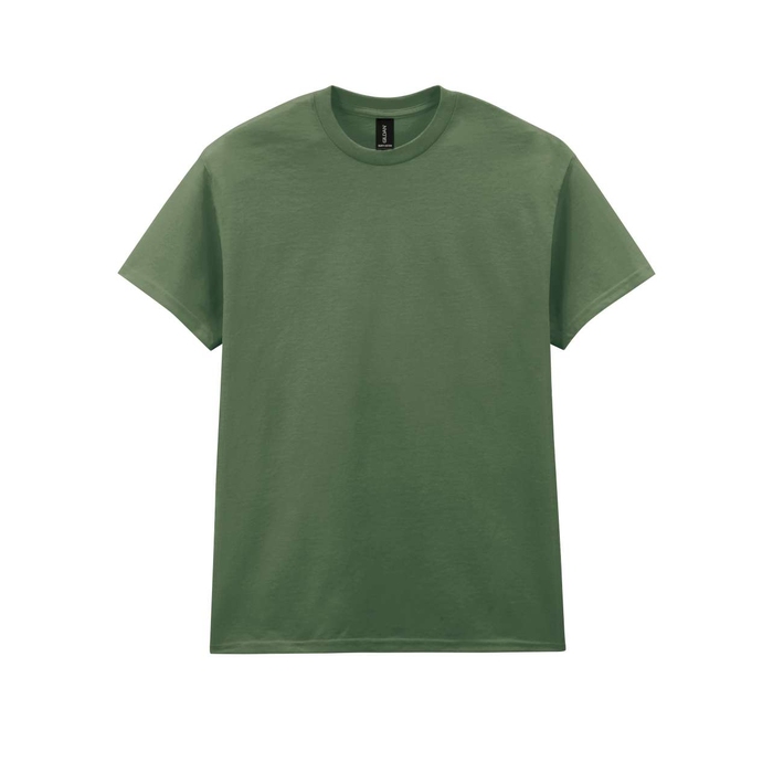 Футболка HEAVY COTTON, ХАКИ S для нанесения логотипа