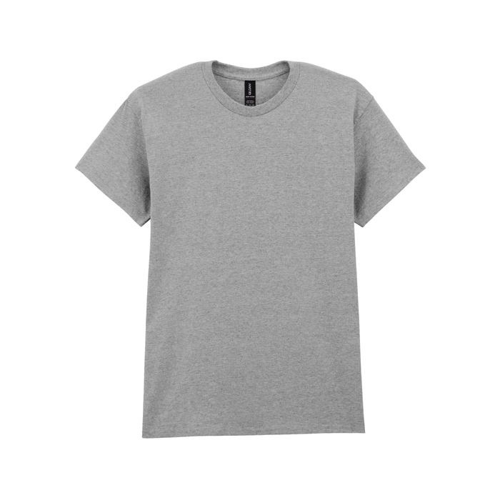 Футболка HEAVY COTTON, ПЕПЕЛЬНО-СЕРЫЙ 4XL для нанесения логотипа