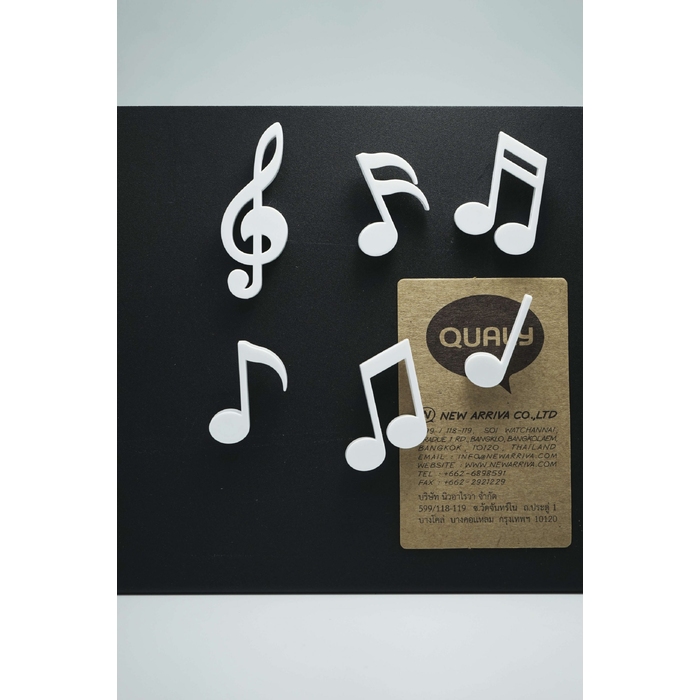 МАГНИТЫ MEMODY MAGNET (6 ШТ. / УПАК.), белые для нанесения логотипа