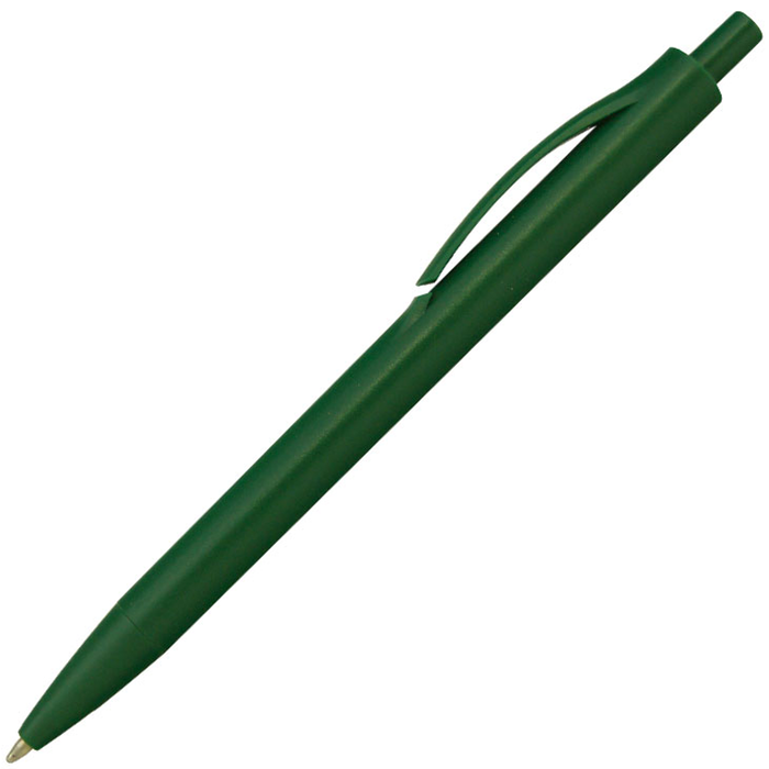 Ручка шариковая IGLA COLOR, пластиковая, зеленая 3425 для нанесения логотипа