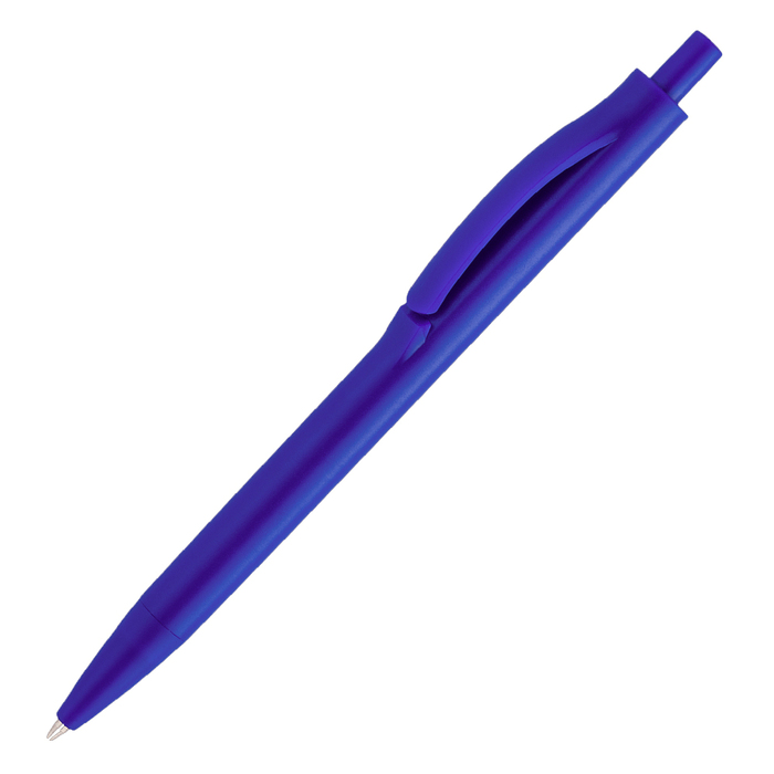 Ручка шариковая IGLA COLOR, пластиковая, синяя для нанесения логотипа