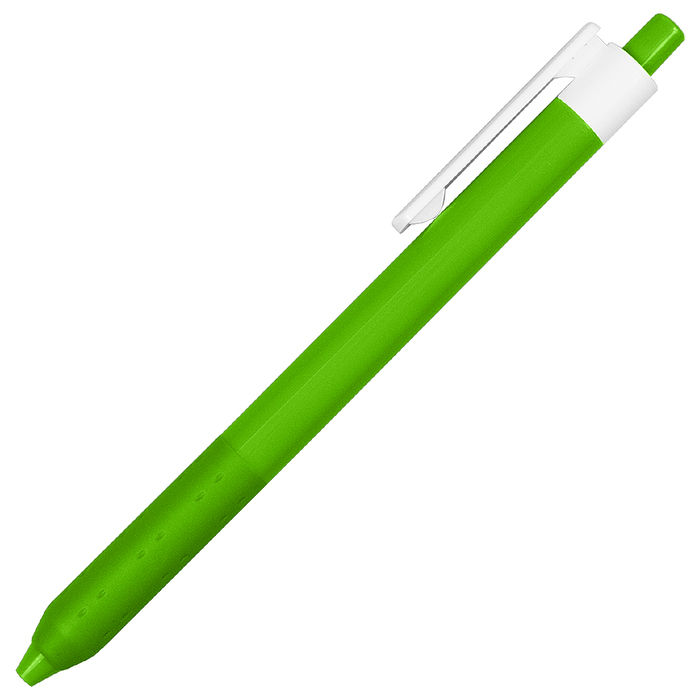 Ручка шариковая Alana Color, пластиковая, салатовая для нанесения логотипа