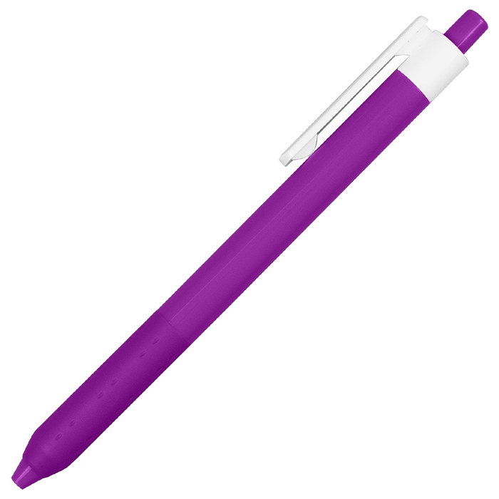 Ручка шариковая Alana Color, пластиковая, фиолетовая для нанесения логотипа