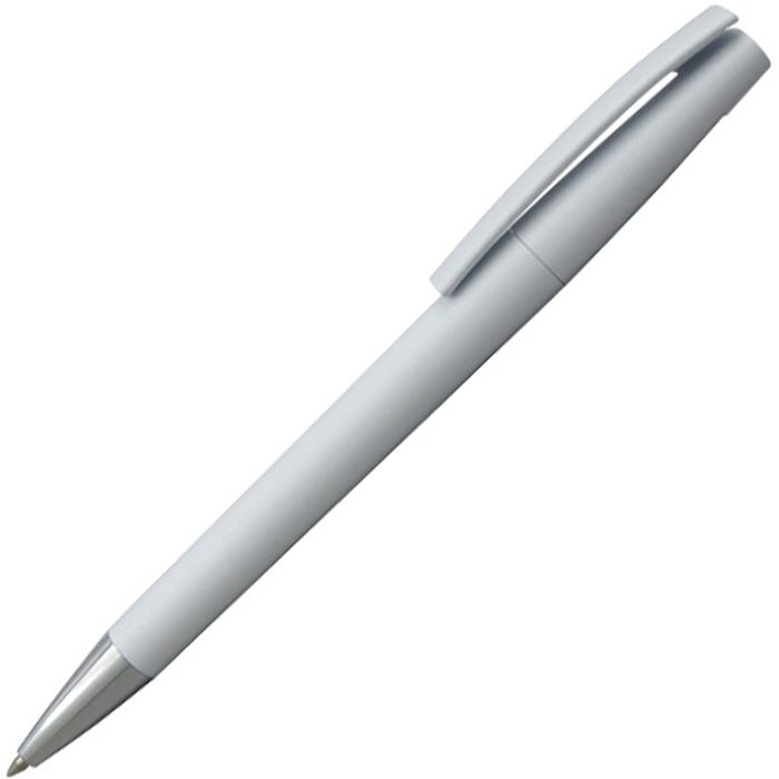 Ручка шариковая, пластиковая, белая/серебристая, Z-PEN для нанесения логотипа