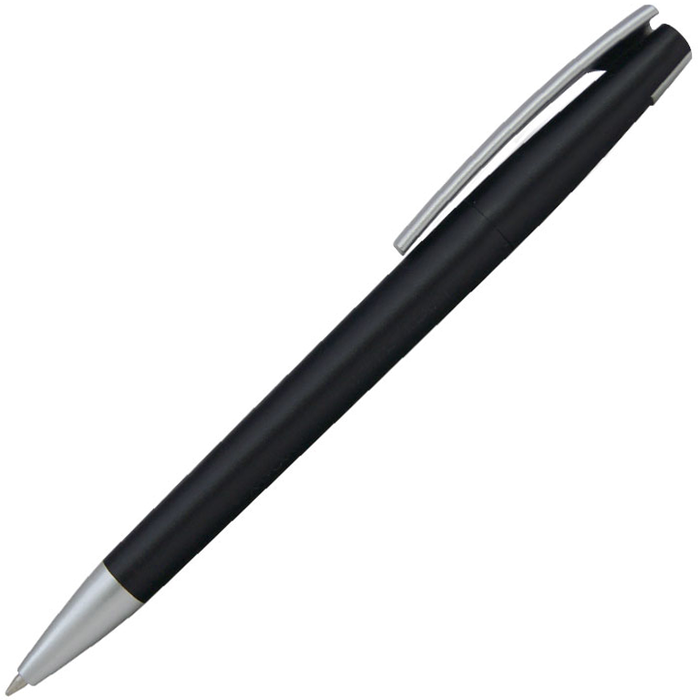 Ручка шариковая, пластик, черный/серебро, Z-PEN для нанесения логотипа
