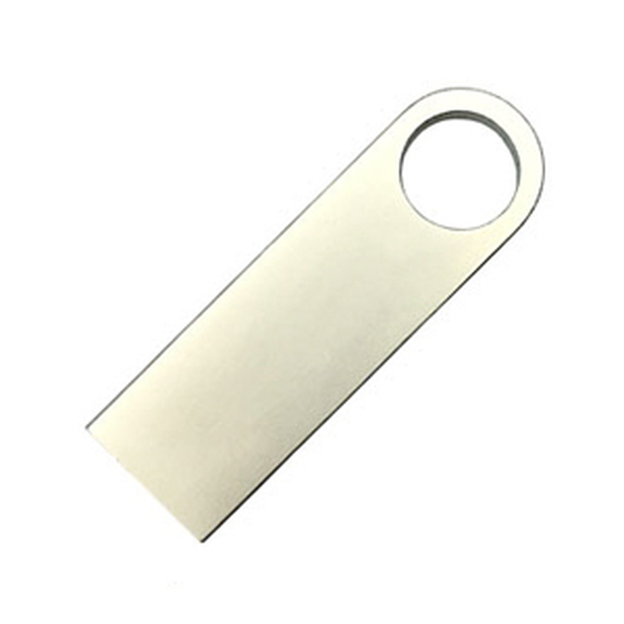 Флеш накопитель USB 2.0 Ring 32GB, металл, серебристый для нанесения логотипа
