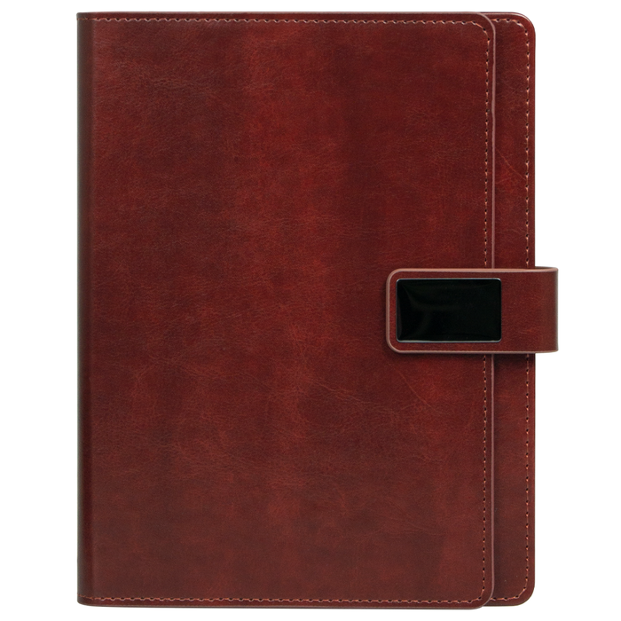 Ежедневник Alfa Brandy Business Edition B5 коричневый, в подарочной коробке для нанесения логотипа
