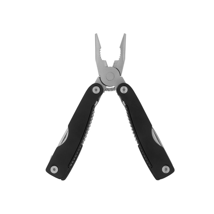 Мультитул Tools Сrafter (мультиинструмент) 9 в 1 в подарочной коробке, черный для нанесения логотипа