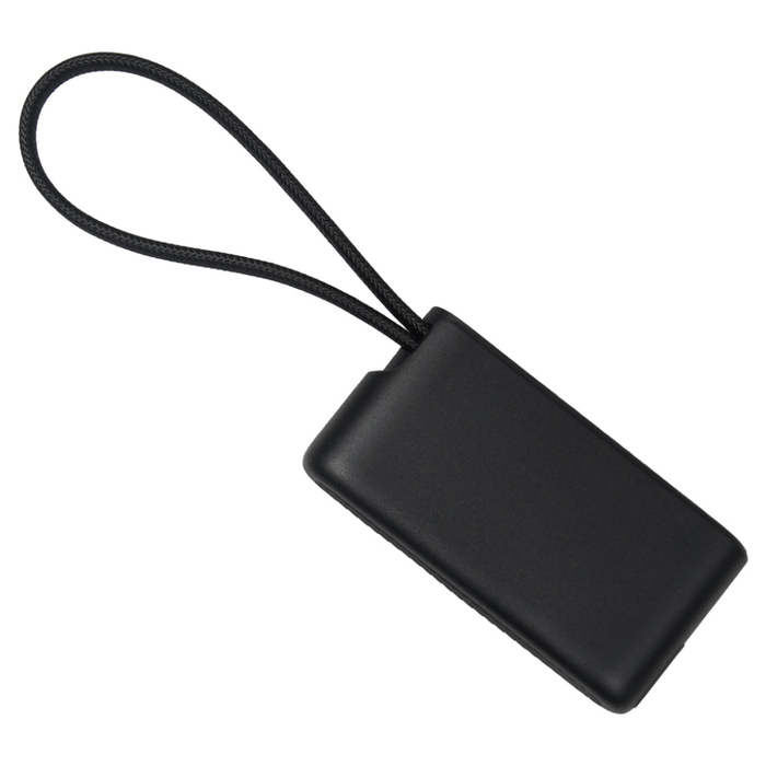 Кабель зарядный выдвижной USB Ultra Link  60W 3-в-1 на Lightning, Micro-USB, Type-C «U50» 2,4 A, Quick Charge в пластиковом футляре, черный для нанесения логотипа