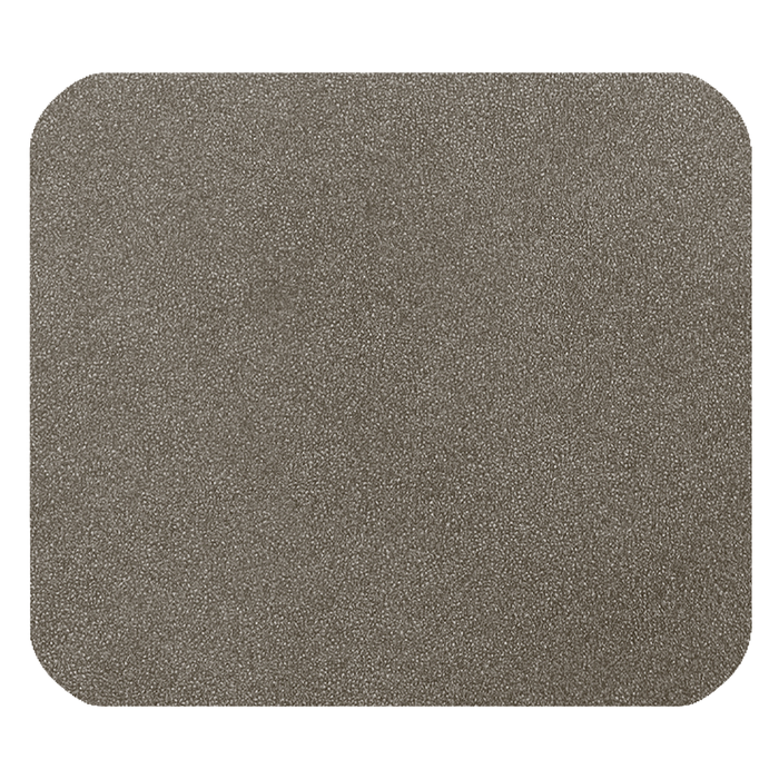 Шеврон Rectangle NUBA размер 40*35 мм, светло-серый, со скругленными углами для нанесения логотипа