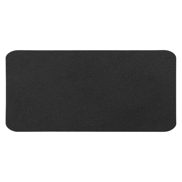 Шеврон Rectangle NUBA размер 60*30 мм, черный, со скругленными углами для нанесения логотипа