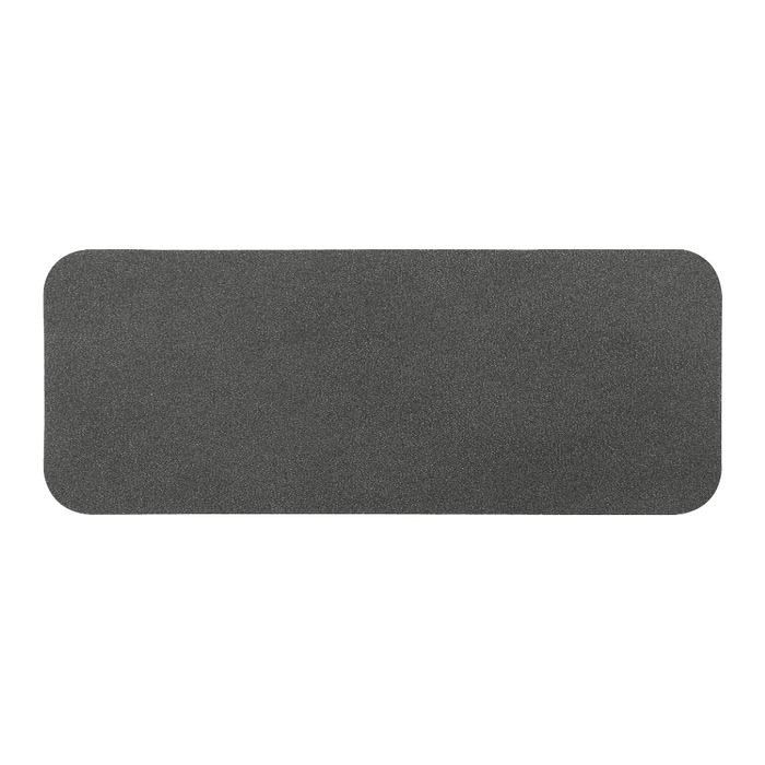 Шеврон Rectangle NUBA размер 75*29 мм, темно-серый, со скругленными углами для нанесения логотипа