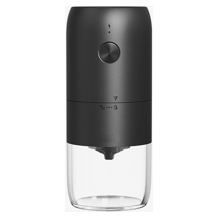 Кофемолка Circle Joy Electric Coffee Grinder, на аккумуляторе, type-c, черная для нанесения логотипа
