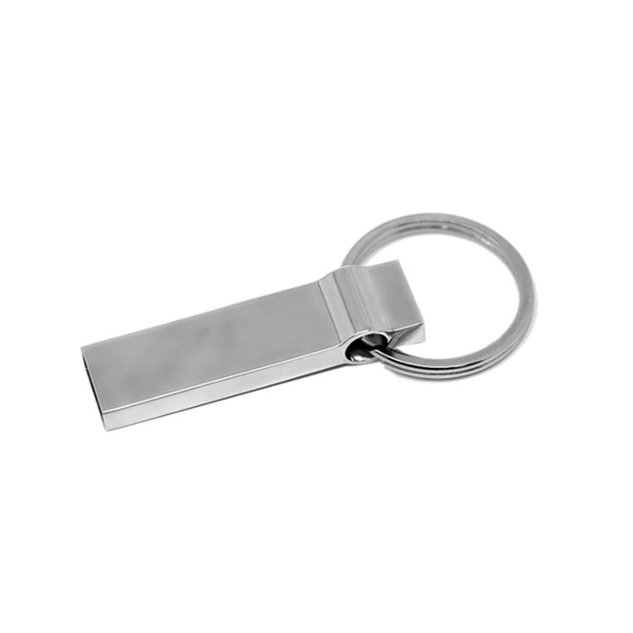 Флеш накопитель USB 2.0 Valencia 16GB, металл, серебристый для нанесения логотипа